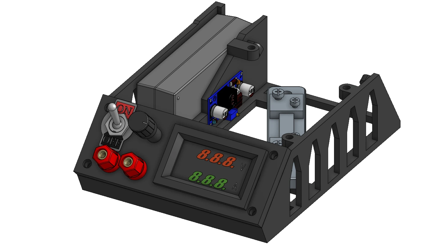 How I Built a DIY Desktop Variable Power Supply